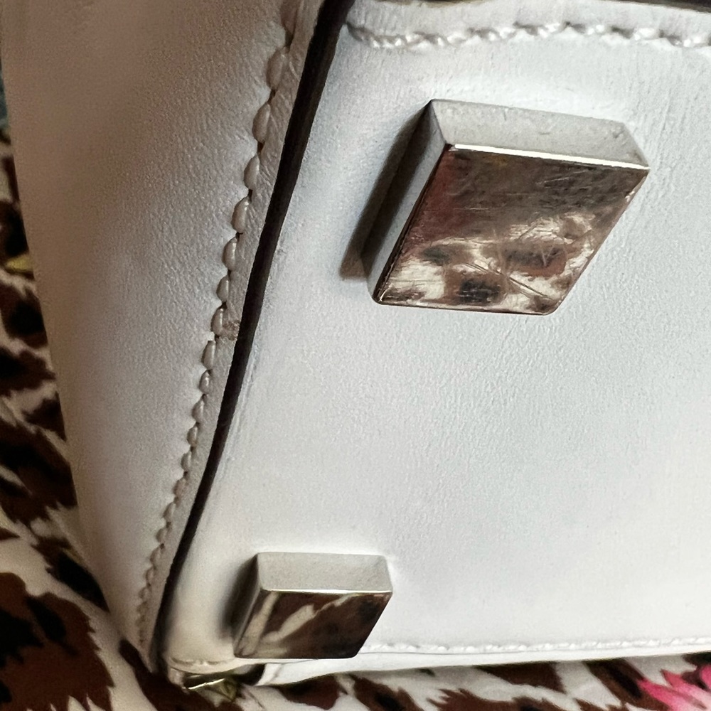๐นRUNWAY MICHAEL KORS GLSSS/LEATHER BAG ๐นRARE MK COUTURE BAG - Picture 14 of 15